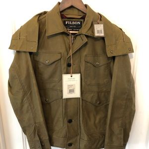 Filson Northway Jacket XS with Shelter Cloth Hood (usually sold separately)
